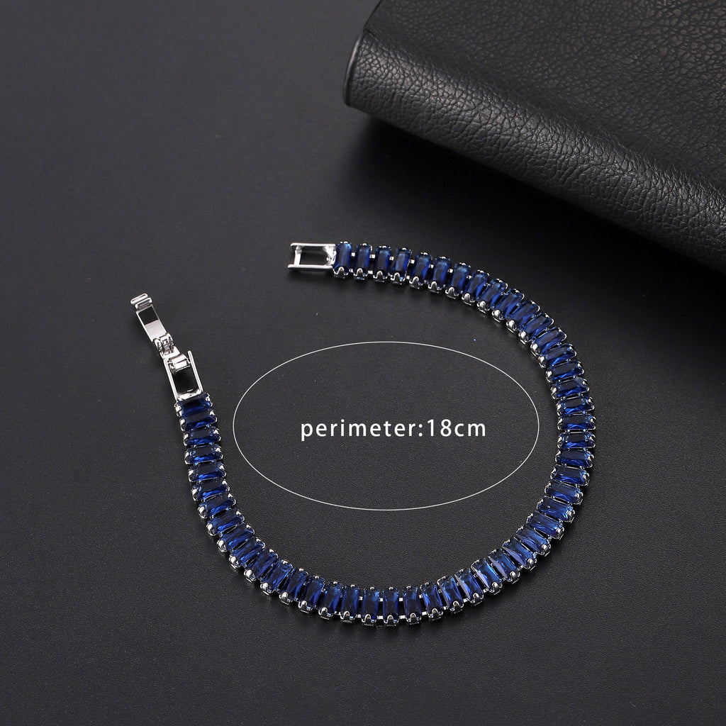 Affordable Luxury Fashion Bracelet With Colorful Zircon Stones