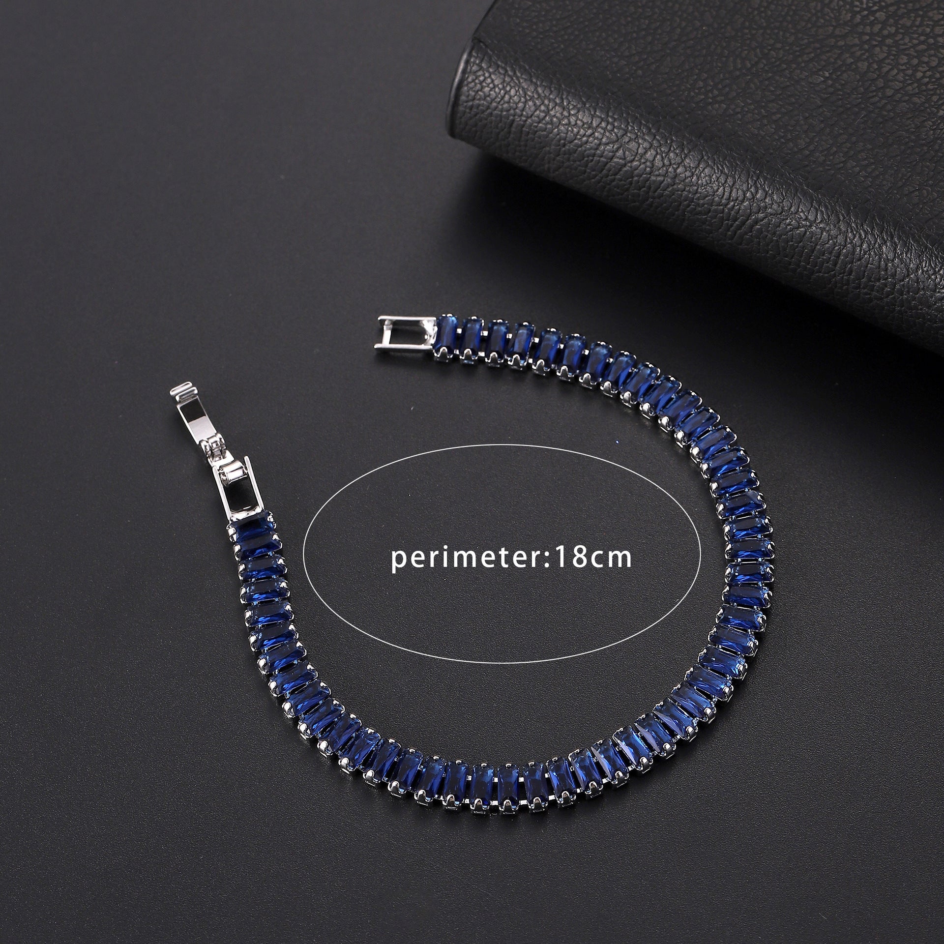 Affordable Luxury Fashion Bracelet With Colorful Zircon Stones